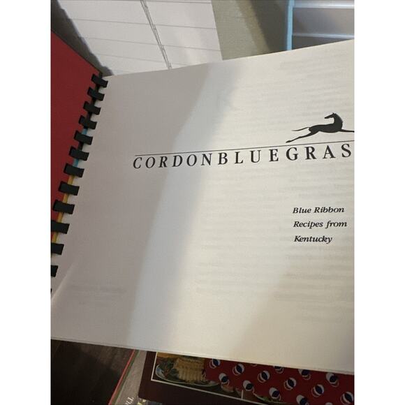 Vintage ‘80s Cookbook; Cordon Blue Grass Kentucky Recipes 1988 First Edition - Picture 2 of 4